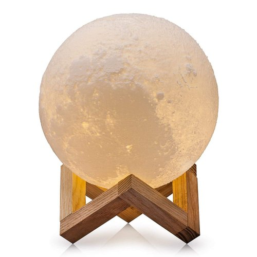 Moon Light 3d Moon Lamp With Touch Control Adjust Brightness Moon Light With Stand